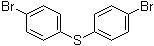 structure of CAS# 3393-78-0, Bis(4-bromophenyl) sulfide;1,1'-Thiobis[4-bromobenzene]; 4,4'-Di(bromophenyl sulfide)