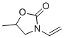 structure of CAS# 3395-98-0, 5-Methyl-3-vinyloxazolidin-2-one;3-ethenyl-5-methyl-1,3-oxazolidin-2-one