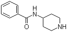 structure of CAS# 33953-37-6, N-4-Piperidylbenzamide