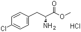 4-Chloro-D-phenylalanine methyl ester hydrochloride molecular structure (CAS 33965-47-8)