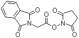 邻苯二甲酰甘氨酸羟基琥珀酰亚胺酯分子结构 (CAS 3397-29-3)