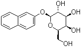 2-Naphthyl beta-D-galactopyranoside molecular structure (CAS 33993-25-8)