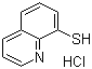 结构式 CAS# 34006-16-1, 8-巯基喹啉盐酸盐