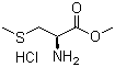 结构式 CAS# 34017-27-1, S-甲基-L-半胱氨酸甲酯盐酸盐
