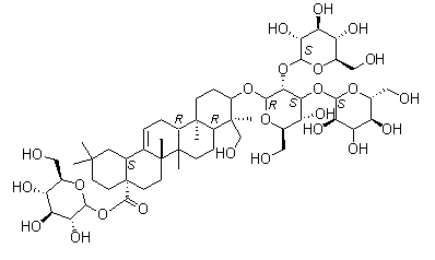 Congmunoside VII molecular structure (CAS 340982-22-1)