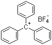 structure of CAS# 341-02-6, Triphenylcarbenium tetrafluoroborate;Trityl fluoroborate