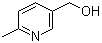 structure of CAS# 34107-46-5, (6-Methyl-3-pyridinyl)methanol