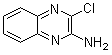 structure of CAS# 34117-90-3, 2-Amino-3-chloroquinoxaline;3-Amino-2-chloroquinoxaline; 3-Chloro-2-quinoxalinamine