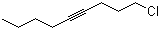 1-Chloro-4-nonyne molecular structure (CAS 3416-74-8)