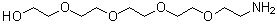 14-Amino-3,6,9,12-tetraoxatetradecan-1-ol molecular structure (CAS 34188-11-9)