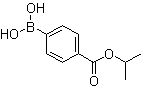 structure of CAS# 342002-82-8, 4-Isopropoxycarbonylphenylboronic acid;Propan-2-yl 4-(dihydroxyboranyl)benzoate