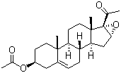 16,17-Epoxypregnenolone acetate molecular structure (CAS 34209-81-9)
