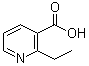 2-Ethylnicotinic acid molecular structure (CAS 3421-76-9)