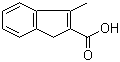 结构式 CAS# 34225-81-5, 3-甲基茚-2-羧酸