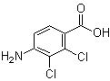 4-Amino-2,3-dichlorobenzoic acid molecular structure (CAS 34263-51-9)