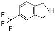 structure of CAS# 342638-03-3, 5-Trifluoromethyl-2,3-dihydro-1H-isoindole;5-(Trifluoromethyl)isoindoline