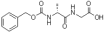 Benzyloxycarbonyl-D-alanylglycine molecular structure (CAS 34286-66-3)