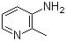 3-Amino-2-picoline molecular structure (CAS 3430-10-2)