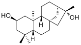 2,16-Kauranediol molecular structure (CAS 34302-37-9)