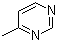 4-Methylpyrimidine molecular structure (CAS 3438-46-8)