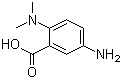 结构式 CAS# 344303-78-2, 5-氨基-2-(二甲基氨基)苯甲酸