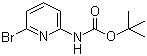 structure of CAS# 344331-90-4, 6-Bromo-2-tert-butoxycarbonylaminopyridine;tert-Butyl 6-bromopyridin-2-ylcarbamate