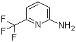 2-Amino-6-(trifluoromethyl)pyridine molecular structure (CAS 34486-24-3)