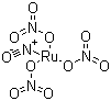 Ruthenium nitrosyl nitrate molecular structure (CAS 34513-98-9)