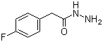 structure of CAS# 34547-28-9, 4-Fluorophenylacetyl hydrazine