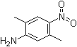 structure of CAS# 3460-29-5, 2,5-Dimethyl-4-nitroaniline;NSC 135156; NSC 43207