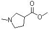 Methyl N-methylpyrrolidine-3-carboxylate molecular structure (CAS 34616-29-0)
