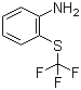 2-[(Trifluoromethyl)thio]aniline molecular structure (CAS 347-55-7)