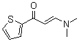 3-Dimethylamino-1-(thiophen-2-yl)propenone molecular structure (CAS 34772-98-0)