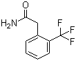 2-(三氟甲基)苯乙酰胺分子结构 (CAS 34779-65-2)