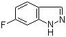 6-氟-1H-吲唑分子结构 (CAS 348-25-4)
