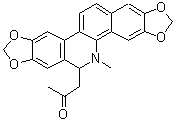 8-丙酮基二氢勒樘碱分子结构 (CAS 348098-59-9)