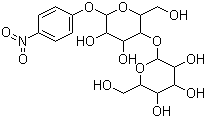 4-Nitrophenyl beta-D-cellobioside molecular structure (CAS 3482-57-3)