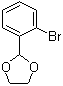 结构式 CAS# 34824-58-3, 2-(2-溴苯基)-1,3-二氧戊环
