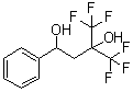 4,4,4-Trifluoro-1-phenyl-3-(trifluoromethyl)-1,3-butanediol molecular structure (CAS 34844-51-4)