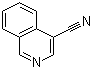 structure of CAS# 34846-65-6, 4-Cyanoisoquinoline;4-Isoquinolinecarbonitrile