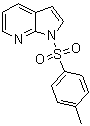 结构式 CAS# 348640-02-8, 1-(甲苯-4-磺酰基)-1H-吡咯并[2,3-b]吡啶