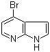 structure of CAS# 348640-06-2, 4-Bromo-7-azaindole;4-Bromo-1H-pyrrolo[2,3-b]pyridine