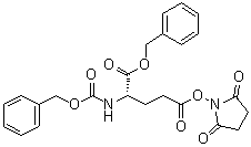 Benzyloxycarbonyl-alpha-benzyl-gamma-succinimido-L-glutamate molecular structure (CAS 34897-67-1)