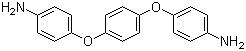 structure of CAS# 3491-12-1, 1,4-Bis(4-aminophenoxy)benzene;4-[4-(4-aminophenoxy)phenoxy]aniline