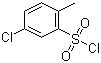 structure of CAS# 34981-38-9, 5-Chloro-2-methylbenzenesulfonyl chloride