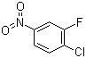 结构式 CAS# 350-31-2, 4-氯-3-氟硝基苯; 3-氟-4-氯硝基苯