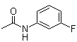 3-氟乙酰苯胺分子结构 (CAS 351-28-0)
