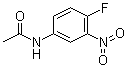 4'-Fluoro-3'-nitroacetanilide molecular structure (CAS 351-32-6)