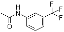 structure of CAS# 351-36-0, 3'-(Trifluoromethyl)acetanilide;N-Acetyl-alpha,alpha,alpha-trifluoro-m-toluidine; NSC 30581; NSC 60257; m-(Trifluoromethyl)acetanilide; alpha,alpha,alpha-Trifluoro-m-acetotoluidide