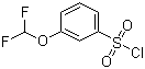 structure of CAS# 351003-38-8, 3-(Difluoromethoxy)benzenesulfonyl chloride